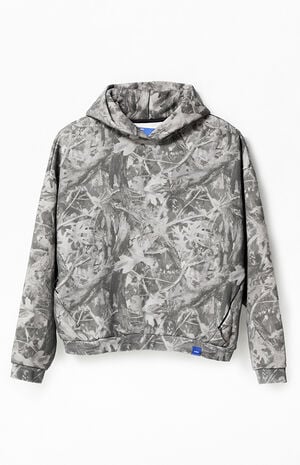 Tree Camo Vintage Wash Heavyweight Oversized Fleece Hoodie image number 1