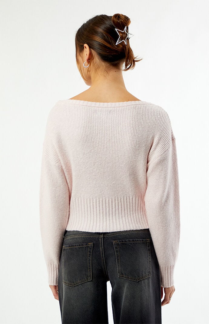 Your Favorite Cosette Ribbed Off-The-Shoulder Sweater | PacSun