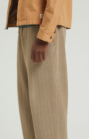 Landon Houndstooth Baggy Sweatpants image number 5