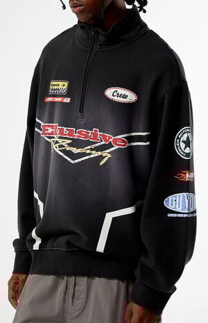 Elusive Racing Quarter Zip Sweatshirt image number 3
