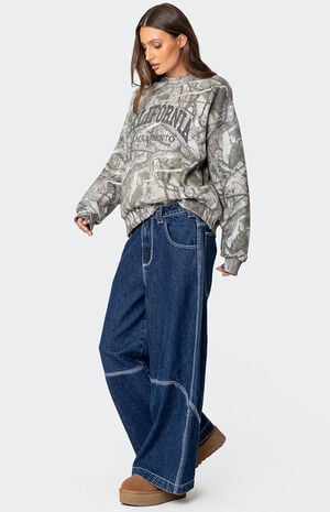 Cali Baby Camo Sweatshirt image number 4