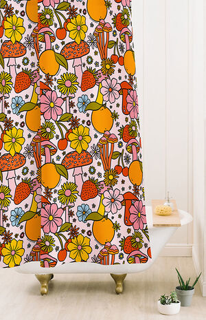 Doodle By Meg Summertime Shower Curtain image number 2