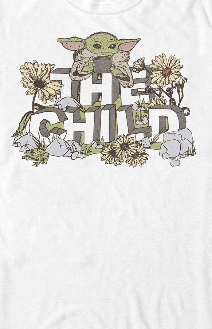 Vintage Flower Child Mandalorian T-Shirt