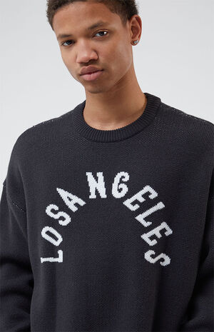 Los Angeles Destroyed Cropped Sweater image number 2