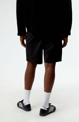 Black Cargo Shorts image number 4