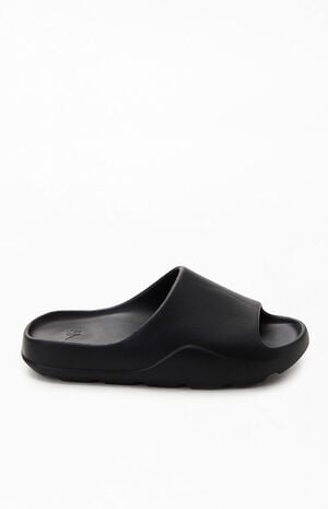 Black Authentic Plume 1 Slide Sandals