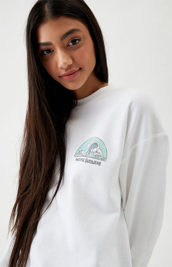 pacsun wave sweatshirt