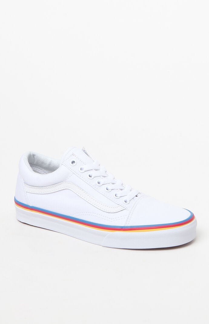 Vans Rainbow Foxing Old Skool Sneakers Pacsun