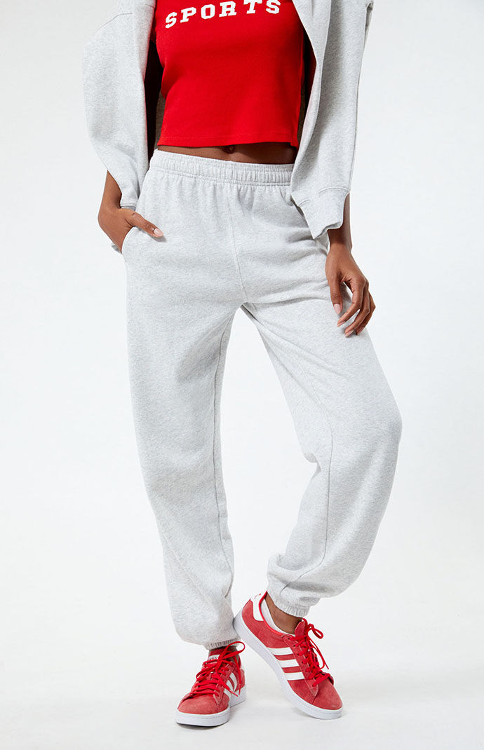 スウェット・トレーナー HUECLOSET Daisy Patch Brushed Pigment Snap Pants SP011 Sporty & Rich cotton joggers Wellness Club Mc Embroidered