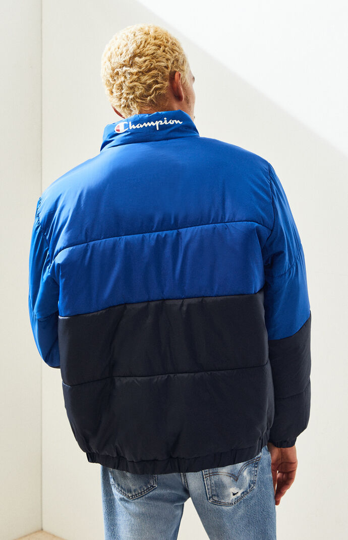 champion coat blue