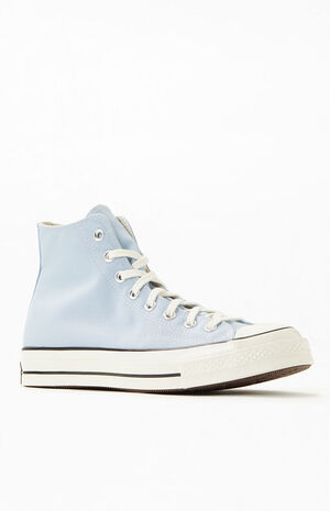 Light Blue Recycled Chuck 70 High Top Shoes image number 1