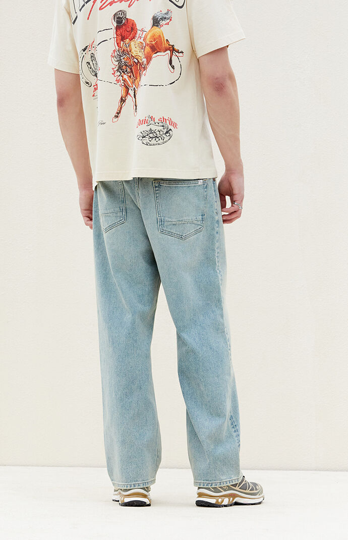 PacSun Light Wash Baggy Jeans