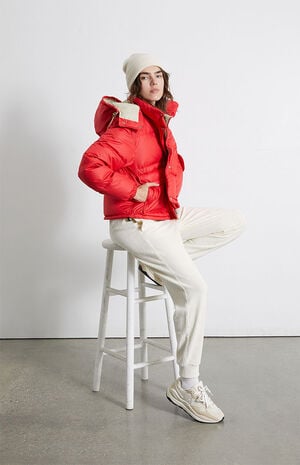 Eco Red 71 Sierra Down Short Jacket image number 4