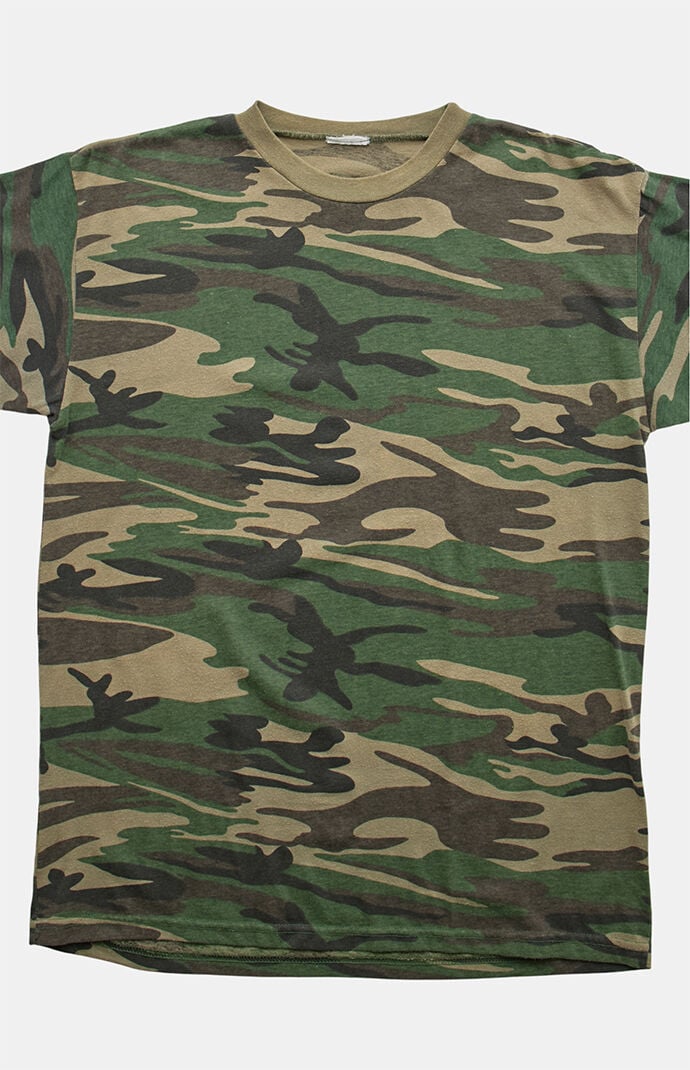 PS VINTAGE 90s Camo Top