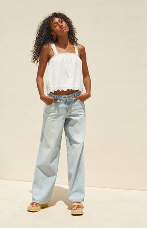 Aspyn Embroidered Tank Top image number 4