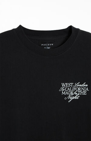 West London To CA Oversized T-Shirt image number 3