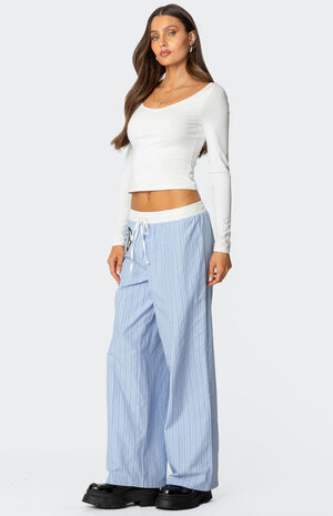 Millicent Wide Scoop Neck Top image number 4