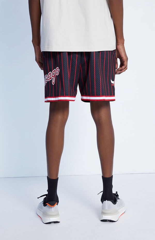 Mitchell & Ness, Shorts, Mitchell Ness Chicago Bulls Checkered Basketball  Shorts