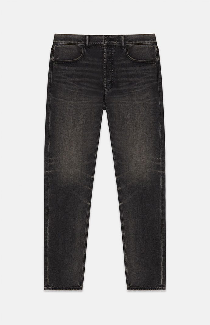Fear of God Essentials Black 5-Pocket Jeans | PacSun