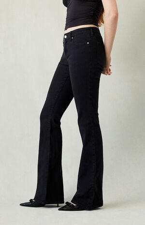 Pacsun Jade Low Rise Bootcut Jeans Stretch Black | PacSun