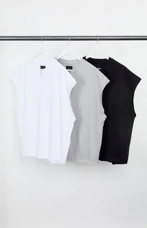 3 Pack Premium Muscle Tanks image number 1