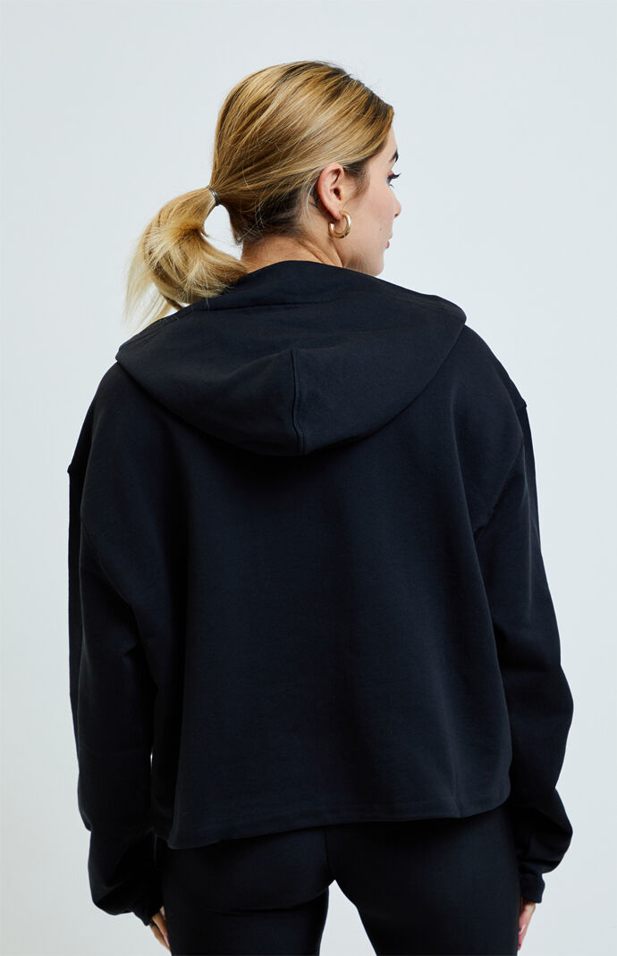 Gold Trefoil Black Hoodie