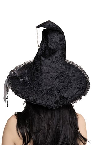 Dark Lolita Witch Hat image number 2