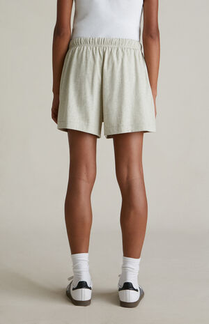 Women's Heather Stone Lounge Shorts image number 6
