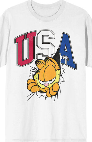 Garfield Graphic T-Shirt Garfield Graphic T-Shirt image number null