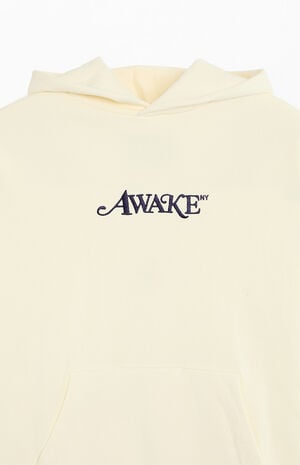 Cream Classic Logo Hoodie image number 2