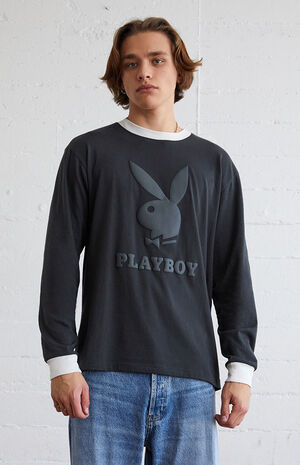 By PacSun Contrast Long Sleeve T-Shirt image number 2
