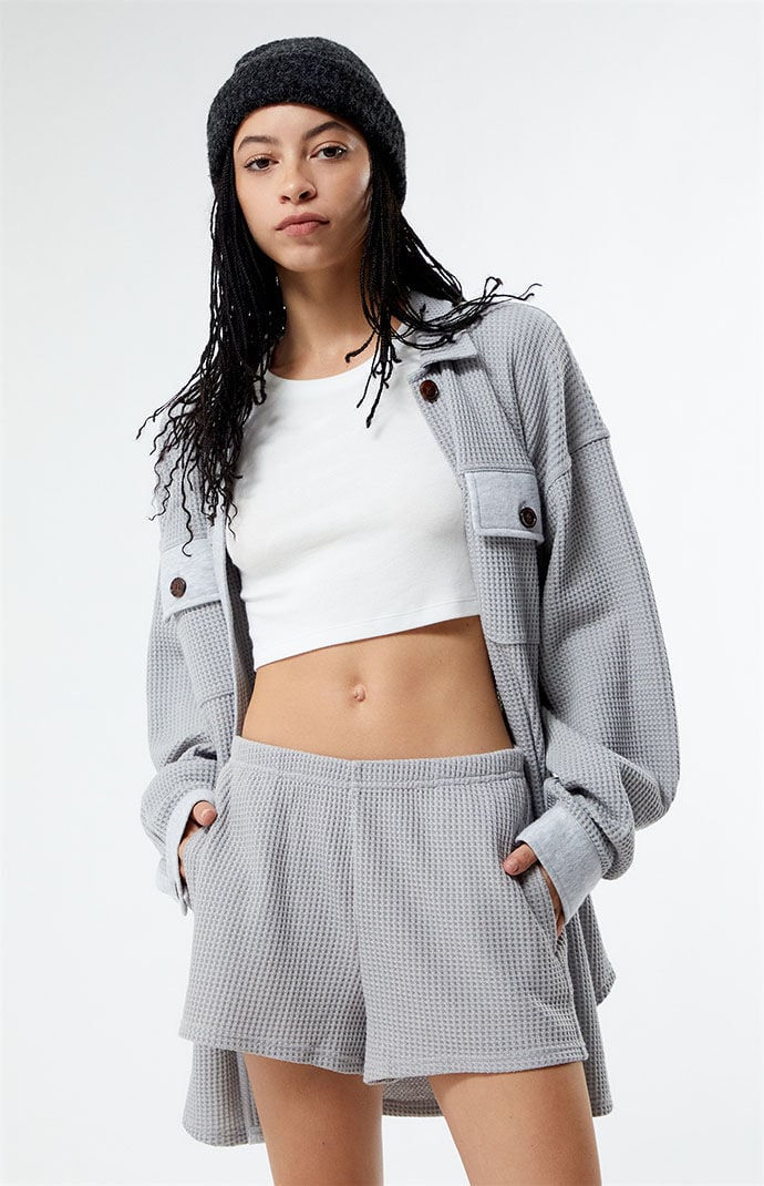 Striped sales lounge shorts