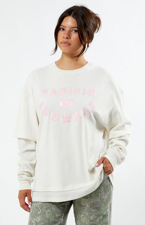 Pacific Sunwear Waffle Layered T-Shirt image number 2