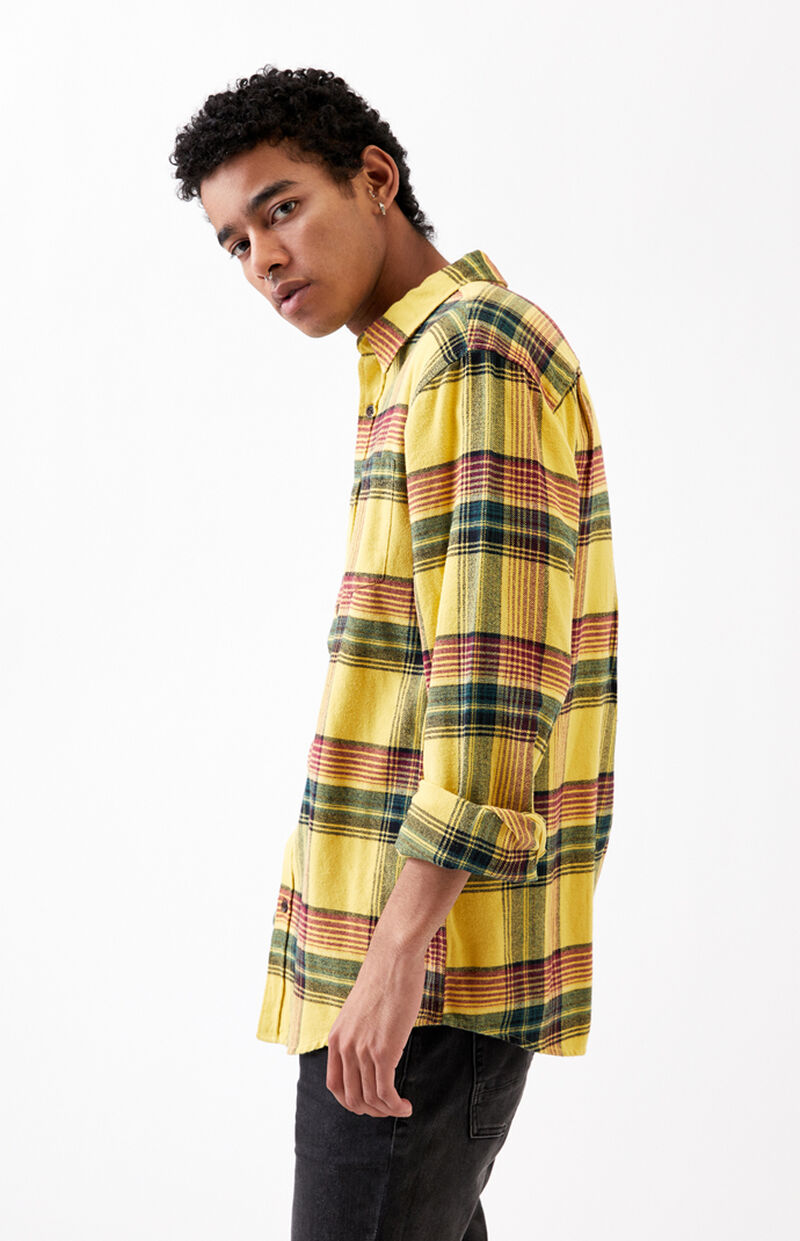 PacSun Mute Plaid Flannel Shirt | PacSun