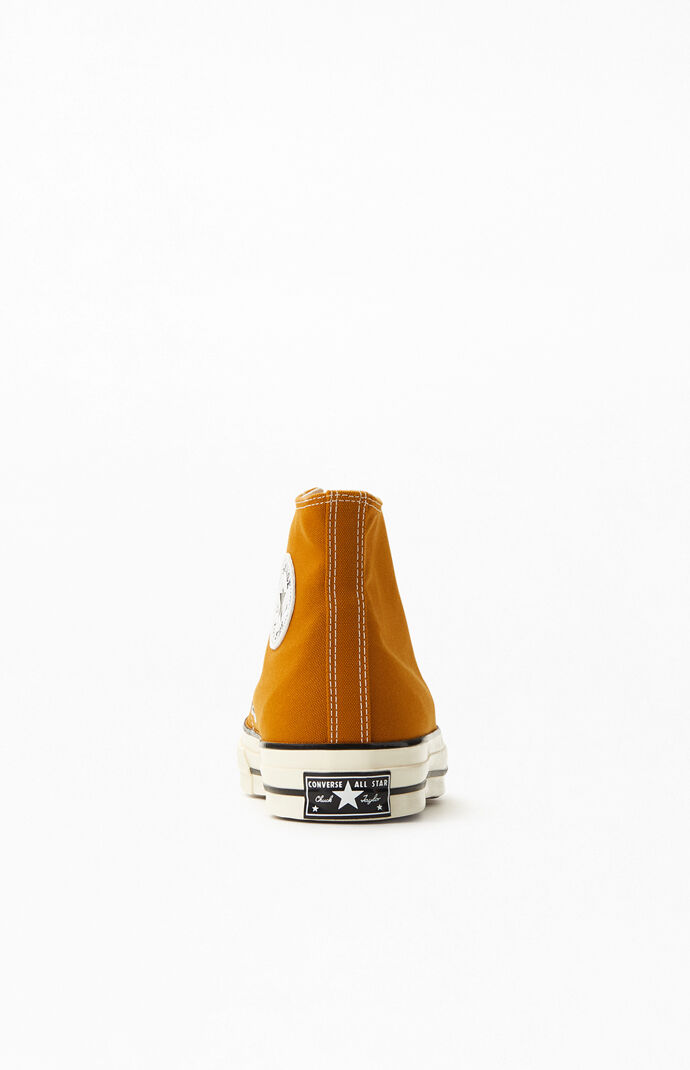 Gold Chuck 70 Hi Top Shoes