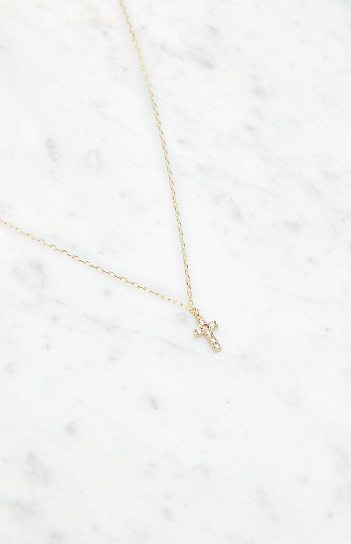 John Galt Mini Cross Necklace