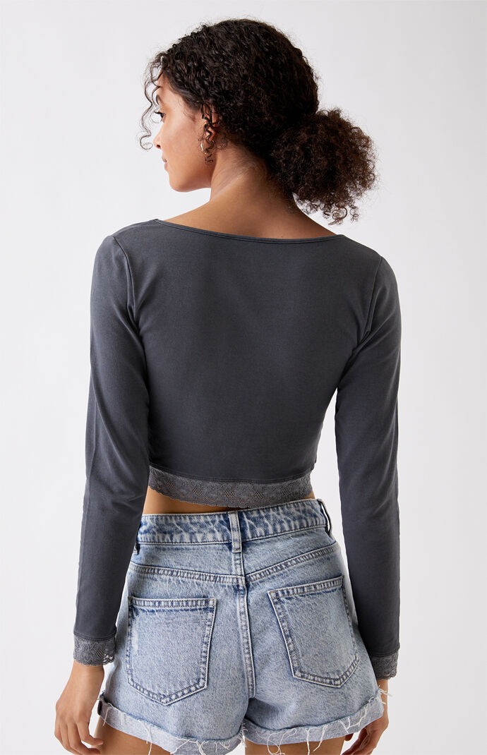 Martina Lace Long Sleeve T-Shirt