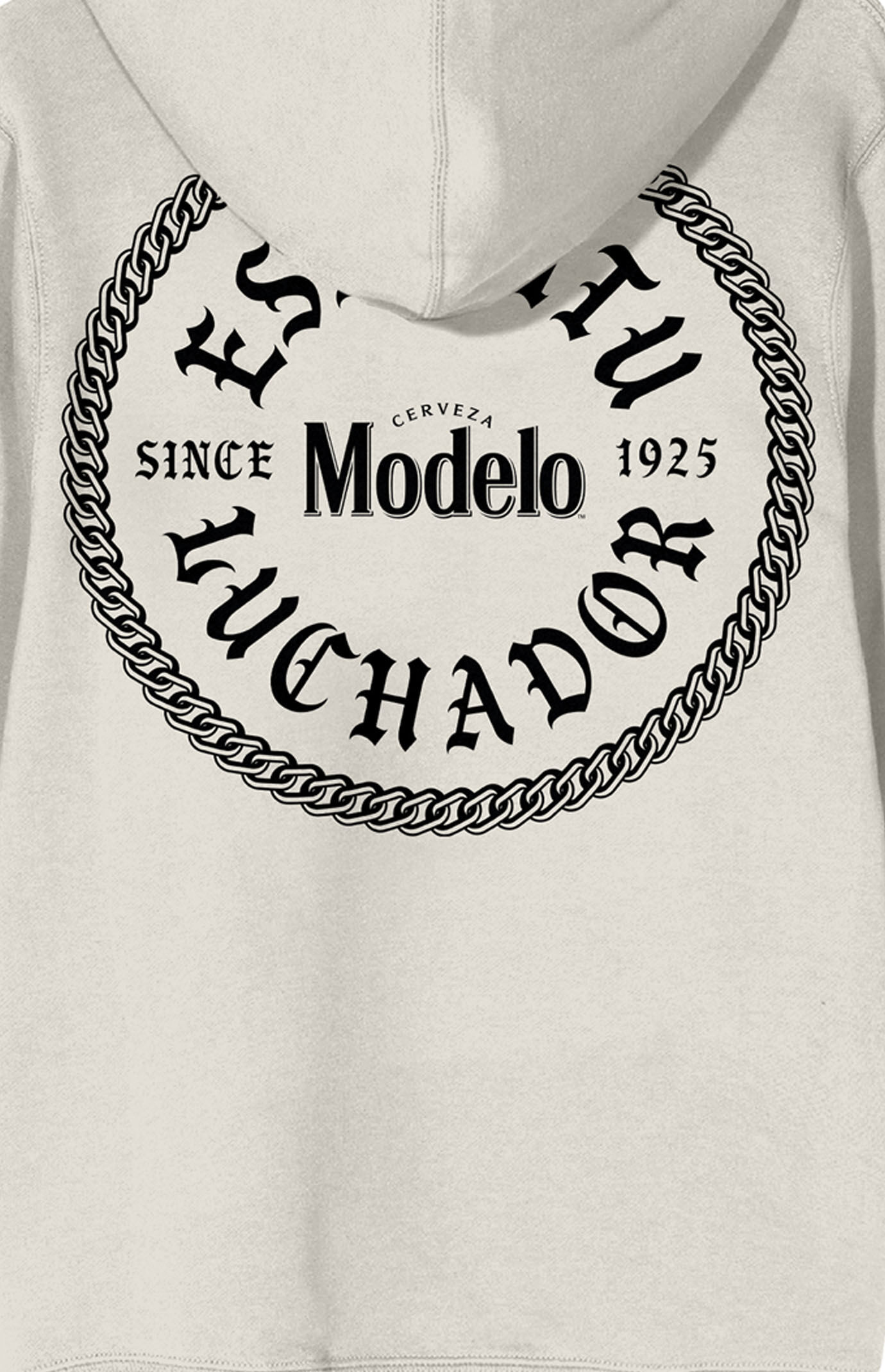 Modelo Masterfully Made Pablo Dier Logo Hoodie