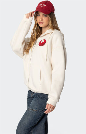 Magic 3 Oversized Zip Up Hoodie image number 4