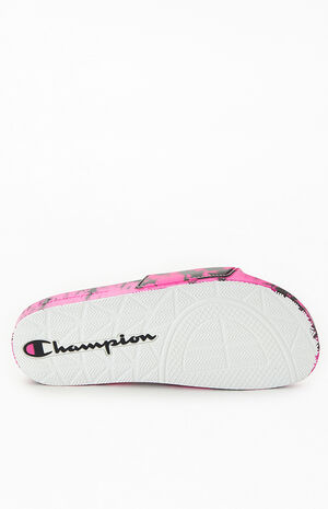 Women's Fuchsia IPO Mystic Slide Sandals image number 4