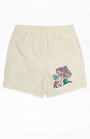 Recycled Sun & Shrooms 17" Swim Trunks image number 2