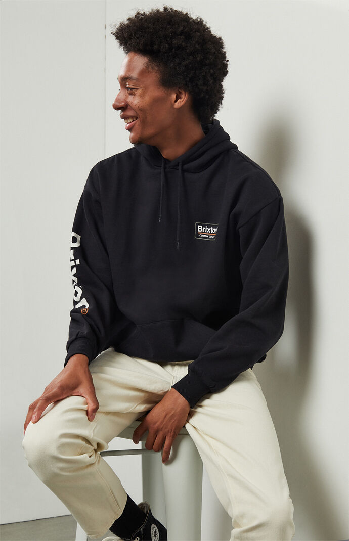 Black Palmer II Pullover Hoodie