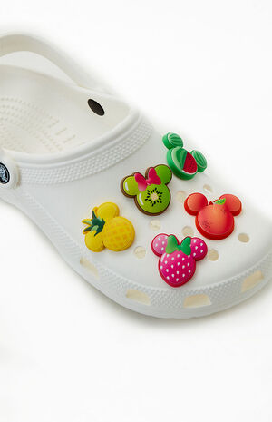 5 Pack Mickey Mouse Fruit Jibbitz Charms image number 2