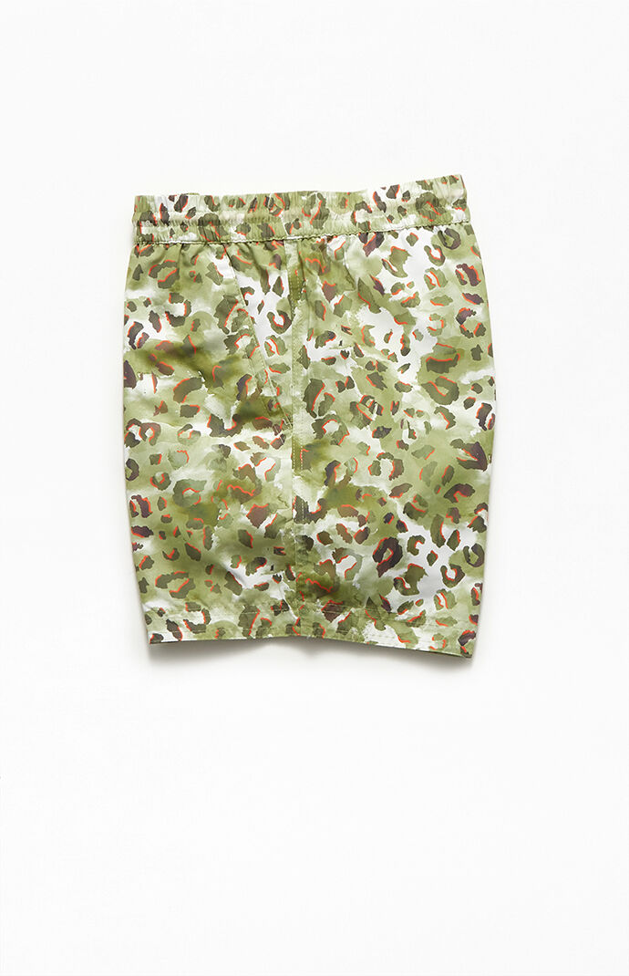 Dye Effect Cheetah 15" Swim Trunks
