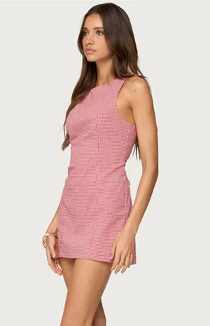 Macee Gingham Romper image number 2