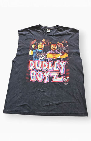 Upcycled Dudley Boyz WWF Tank Top image number 1