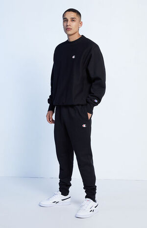 Mini C Reverse Weave Joggers image number 1