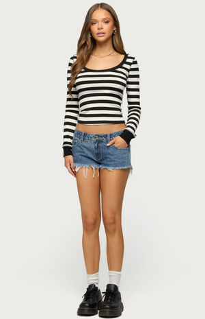 Rainey Striped Long Sleeve Top image number 4
