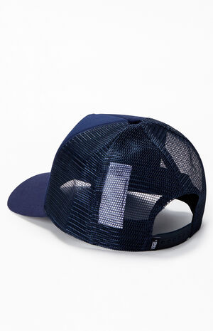 Navy Quick Patch Trucker Hat image number 3