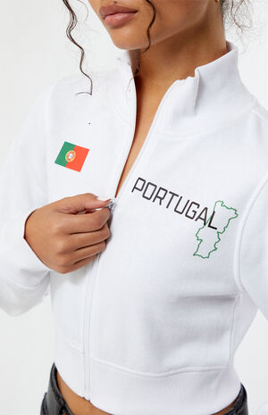 Portugal Mock Neck Full Zip Sweatshirt image number 2